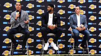 Anthony Davis Joked That Lakers GM Rob Pelinka Was Like A ‘Stalking Girlfriend’ While Consulting Him About Offseason Moves