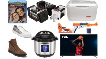 Daily Deals: 75-Inch TVs, Dumbbells, ‘Step Brothers,’ NERF Guns, Kenneth Cole Shoes, Halloween Decor Clearance And More!