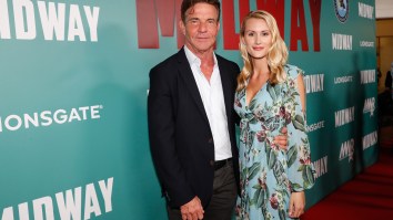 65-Year-Old Dennis Quaid Got Engaged To A 26-Year-Old Stunner And, Oh Boy, Did Twitter Have Jokes