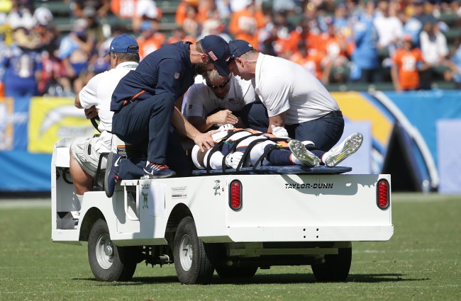 DeVante Bausby of the Denver Broncos describes the scary hit that left him paralyzed for 30 minutes before regaining feeling