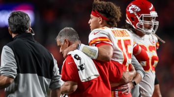 Pro Football Doc Suggests Patrick Mahomes’ Knee Injury ‘Typically Needs Surgery,’ Which Could Mean A 6 To 9 Month Recovery