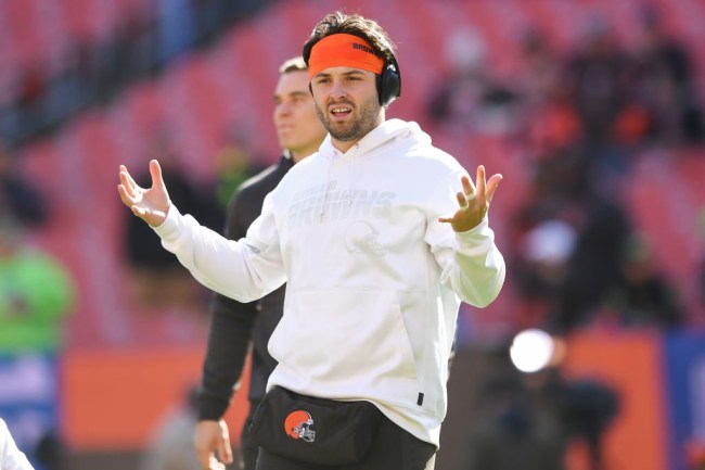 baker mayfield benched browns