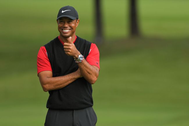 tiger woods already practicing following latest back surgery