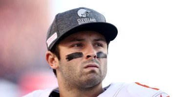 Baker Mayfield Reacts To Being Falsely Accused By Richard Sherman In ‘Handshake Gate’, Takes Shot At Nick Bosa Over Flag Plant Celebration