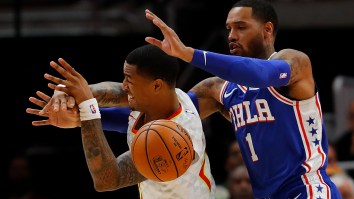 Sixers’ Mike Scott Was Ejected For One Of The Softest Fouls You’ll Ever See And Philly Fans Are Demanding Answers