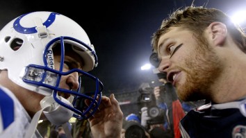 Tom Brady Calls Peyton Manning ‘Full Of Sh*t’ For Claiming The Colts Didn’t Pump Artificial Crowd Noise Into RCA Dome