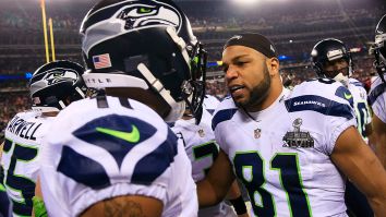 Golden Tate Denied Getting Punched And Thrown Into A Trash Can By Percy Harvin Before Getting His Spot Blown Up By A Former Teammate