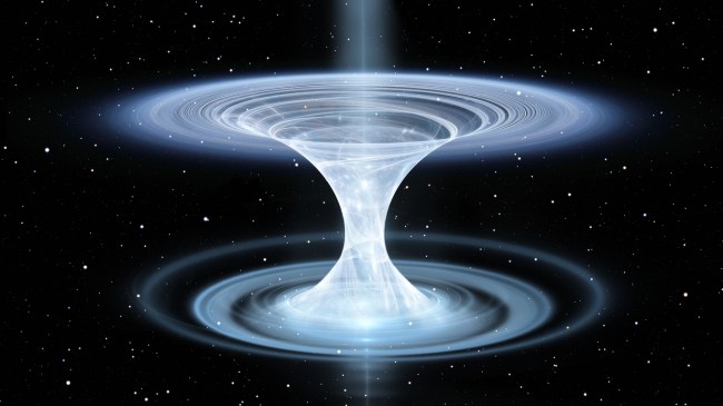The black hole in the center of the Milky Way could very well be a wormhole.