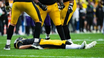 The NFL Says Mason Rudolph Didn’t Actually Need A Medical Cart Despite Not Being Able To Walk Off The Field Under His Own Power