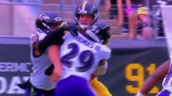 Steelers’ QB Mason Rudolph Gets Knocked Out Cold After Receiving Brutal Helmet-To-Helmet Hit From Earl Thomas