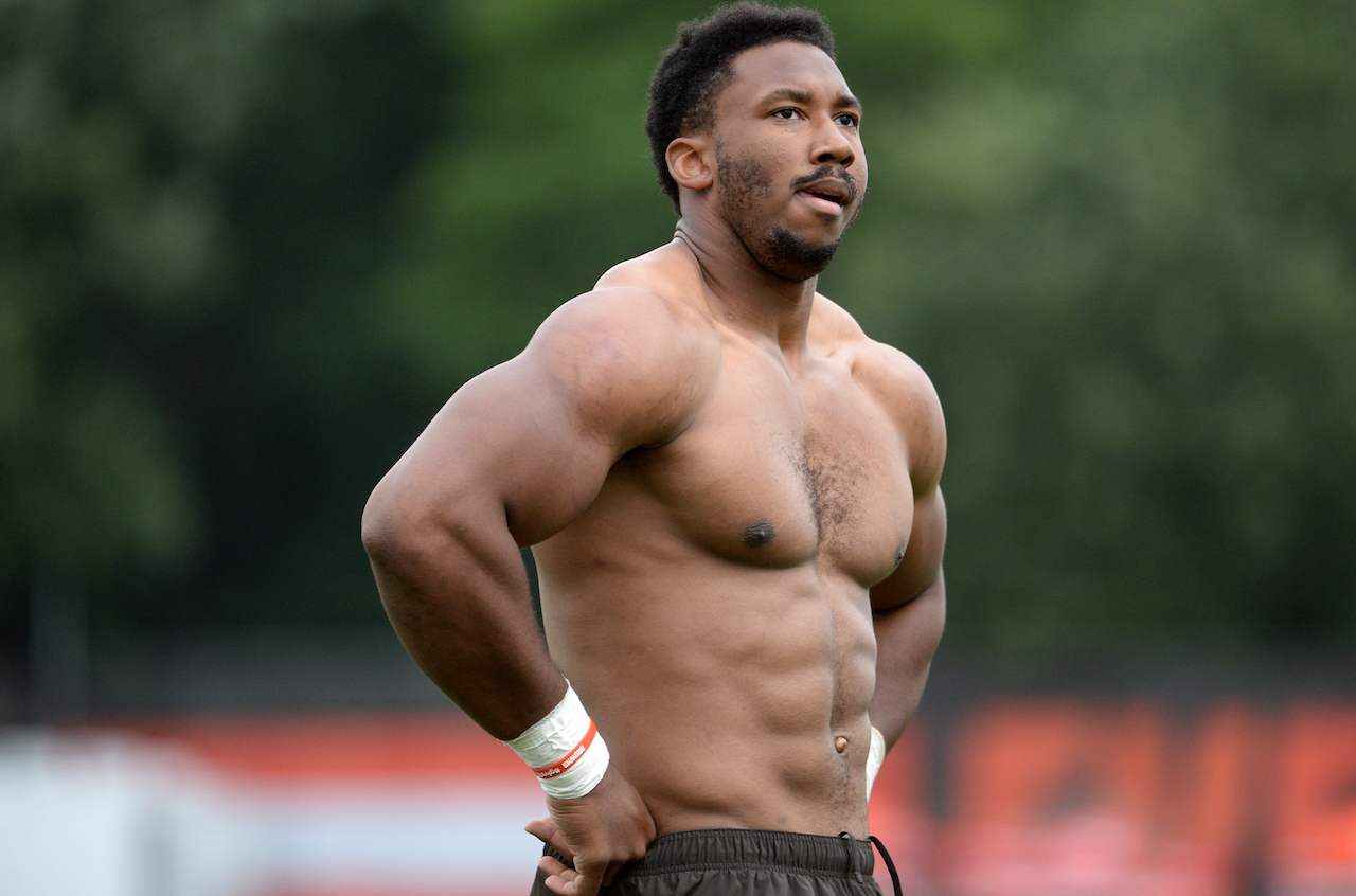 Myles Garrett Grunge O