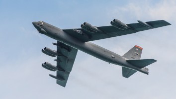 This New In-Flight Video Of A B-52 Bomber On A Secret Nuclear Mission Training Run Is Epic