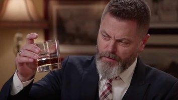 Nick Offerman Answers ‘Three Ridiculous Questions’ Including His Best Advice For Any Aspiring Rappers Out There