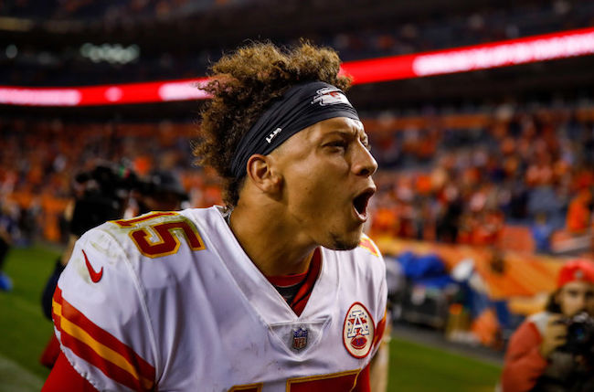 Chiefs' Patrick Mahomes reacts to Madden 99 rating