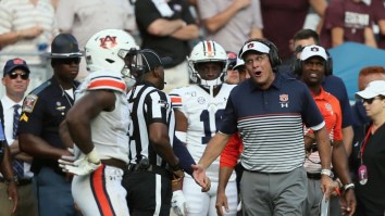 Auburn Player Lands Epic Double-Punch In Pregame Skirmish With Florida