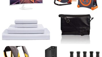Woot Daily Deals: Samsung Curved LED Monitors, Extension Cords, Dell Computers, Hot Sauce, Whiskey Glasses