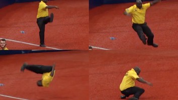 This MLB Security Guard Deserves A Big Ol’ Raise For These Dance Moves He Broke Out During The ALDS