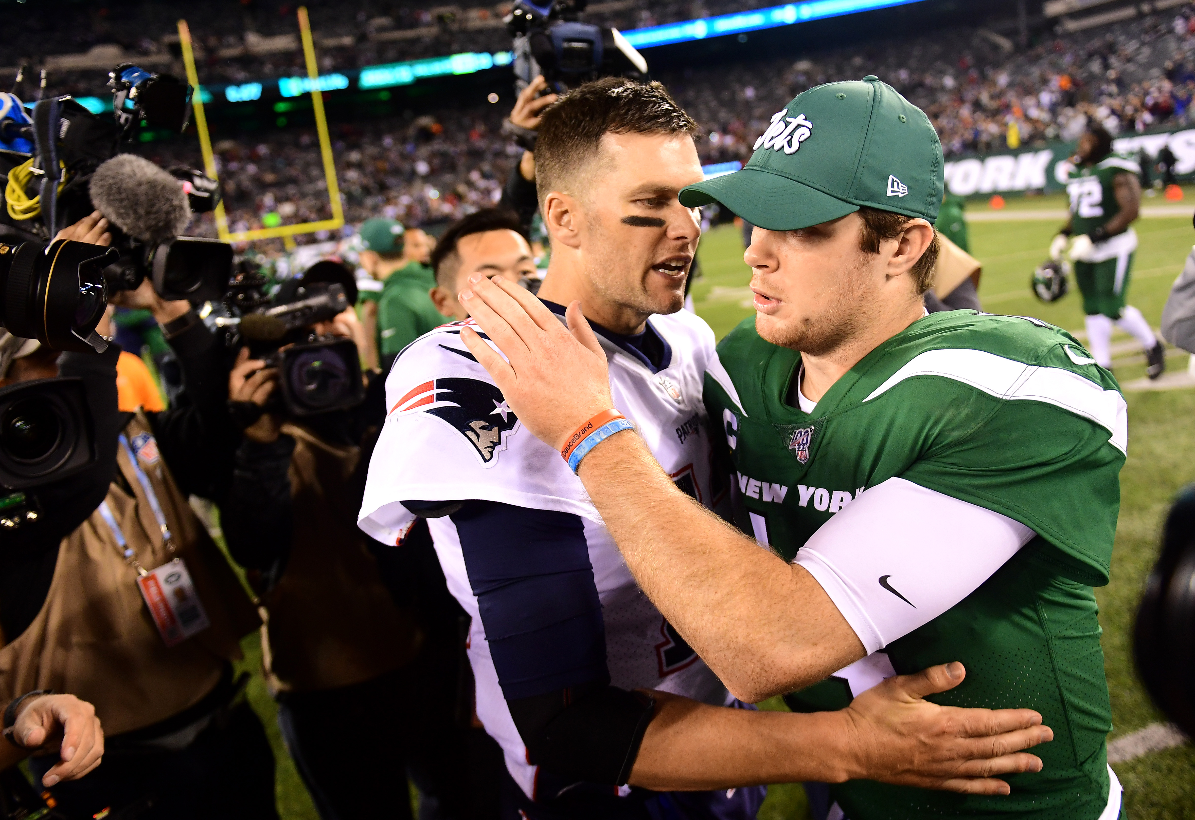 WATCH: Tom Brady mic'd up for final signature 'Let's Go!' at Gillette  Stadium – NBC Sports Boston