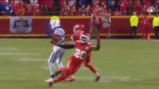 NFL Pass Interference Replay Review Fails To Overturn Absolutely Terrible Offensive P.I. Call On T.Y. Hilton From Refs During Sunday Night Game