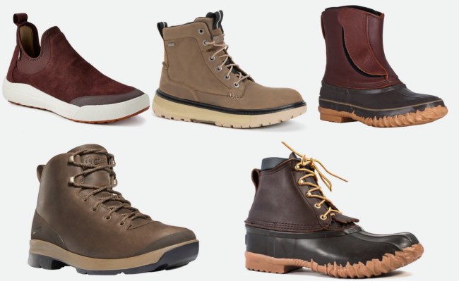 waterproof boots for men fall and winter