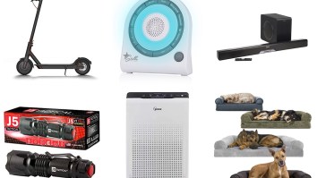 Woot Daily Deals: Electric Scooters, Air Cleaner, Klipsch Soundbar, Sleep Machines, Flashlights