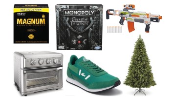 Daily Deals: Nerf Guns, Board Games, Magnum Condoms, Lacoste Sneakers, Christmas Trees, Nike Sale, Clear The Rack Clearance And More!