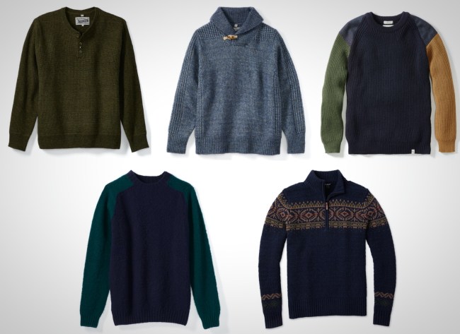 best men's sweaters Fall 2019 and Winter 2020