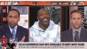 Things Get Awkward On ‘First Take’ After Terrell Owens Tells Stephen A. Smith ‘Max Kellerman Seems Blacker Than You’  Over Colin Kaepernick Takes