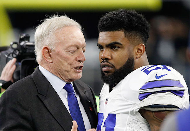 ezekiel elliott jerry jones criticism response