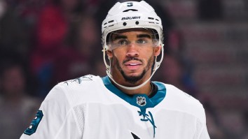 San Jose Sharks’ Evander Kane Sued By Las Vegas Casino For Failing To Pay $500,000 In Debts
