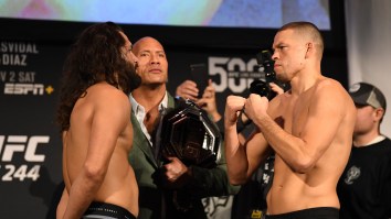 ‘The Rock’ Responds To Nate Diaz Calling Him Out After UFC 244