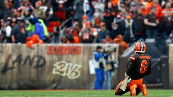 Baker Mayfield Whines About How Loud Browns Fans Are When Offense Is On The Field, Tells Them To Be Quiet