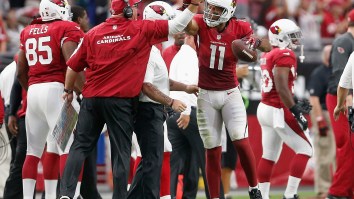Bruce Arians Recalls Larry Fitzgerald Gifting Him A Mercedes Convertible After Injuring Him In Post-Game Celebration