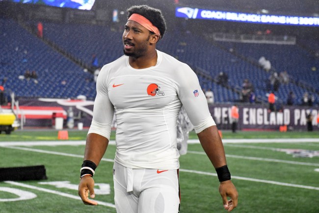 Myles Garrett is getting lit up by Twitter for suggesting he thinks the Browns will finish 10-6