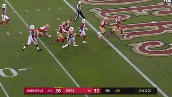 Gamblers Who Had Cardinals +10 Suffered One Of The Worst Bad Beats Of All-Time On Final Play Of Cardinals-Niners Game