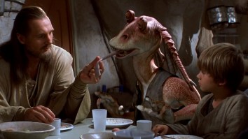 Incredibly Painful Video Of George Lucas Reacting To ‘The Phantom Menace’ Reveals He Knew He Blew It Immediately