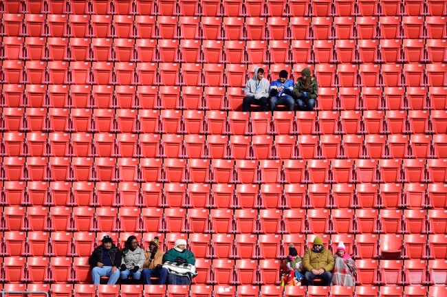 Tickets For The Lions-Redskins Game Were 4 And Still No Fans Showed Up