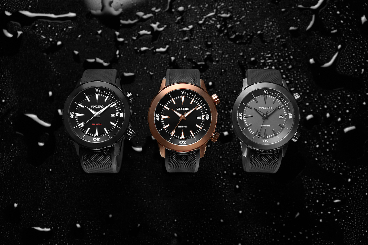 'The Vessel' From Vincero Watches Is A BrandNew, Waterproof Dive Watch