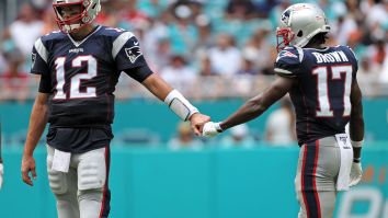 Antonio Brown Posted An Old Picture Of Himself And Tom Brady On Instagram And The Thirst Is VERY Real