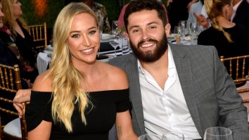 Baker Mayfield’s Wife Emily Rips Veteran Cleveland Reporter Over T-Shirt Question, Fans Fire Back