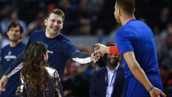 Blake Griffin Had A Priceless Response After Luka Doncic Schooled Him In Spanish Prior To A Game In Mexico City