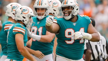 Dolphins Rookie Christian Wilkins Clowned Eagles Players By Pointing And Laughing At Them Following Trick TD Play