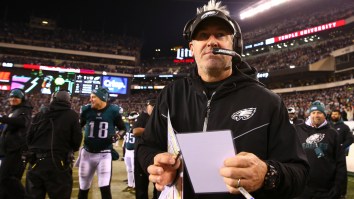 Hammered Beer-Wielding Fan Storms Doug Pederson’s Press Conference, Asks About Eli Manning