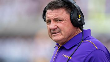 Ed Orgeron Says ‘Most’ Of LSU Players Have Already Had COVID-19, Hopeful They Won’t Catch It Again