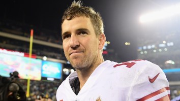 Philadelphia Eagles Players Lined Up In Droves To Pay Respect To Eli Manning
