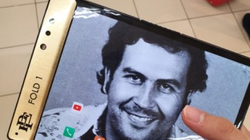 Pablo Escobar’s Brother Unveils $349 ‘Unbreakable’ Foldable Phone That Lingerie Models Love