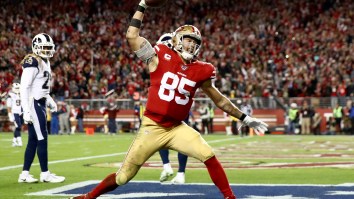 Week 16 NFL Fashion Review: George Kittle Absolutely Slayed It In His “Sleigh All Day” Sweater