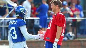Odell Beckham Jr. Reveals Hilarious Prank Eli Manning Used To Pull On Rookies Involving Wisdom Teeth And Turf Pellets