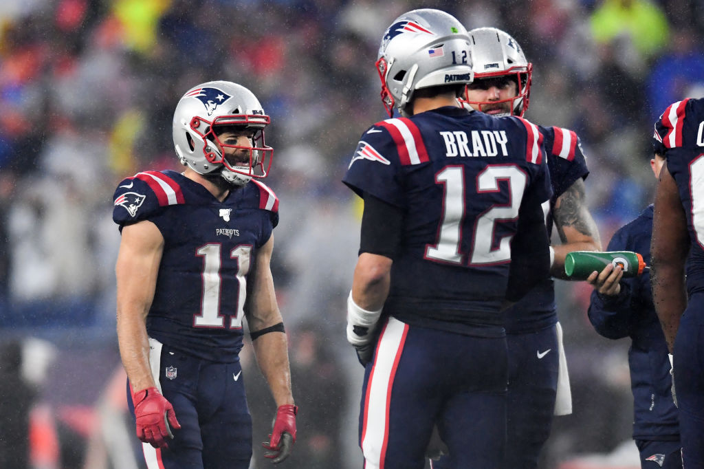 Julian Edelman Brings His Inner Squirrel To The Cold Tubs With