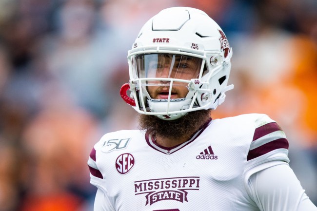 garrett shrader mississippi state fight